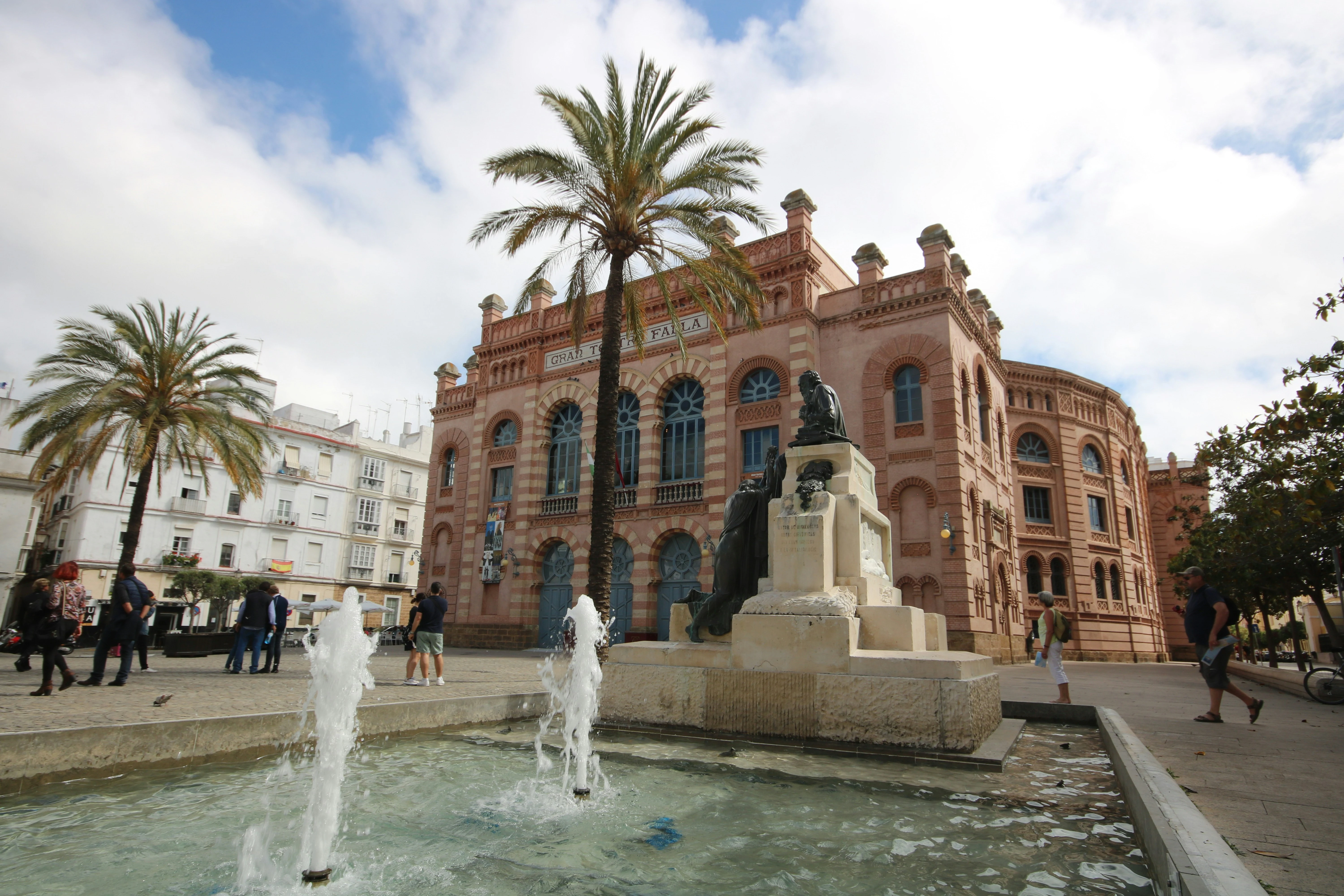 The grand theatre Falla of Cadiz